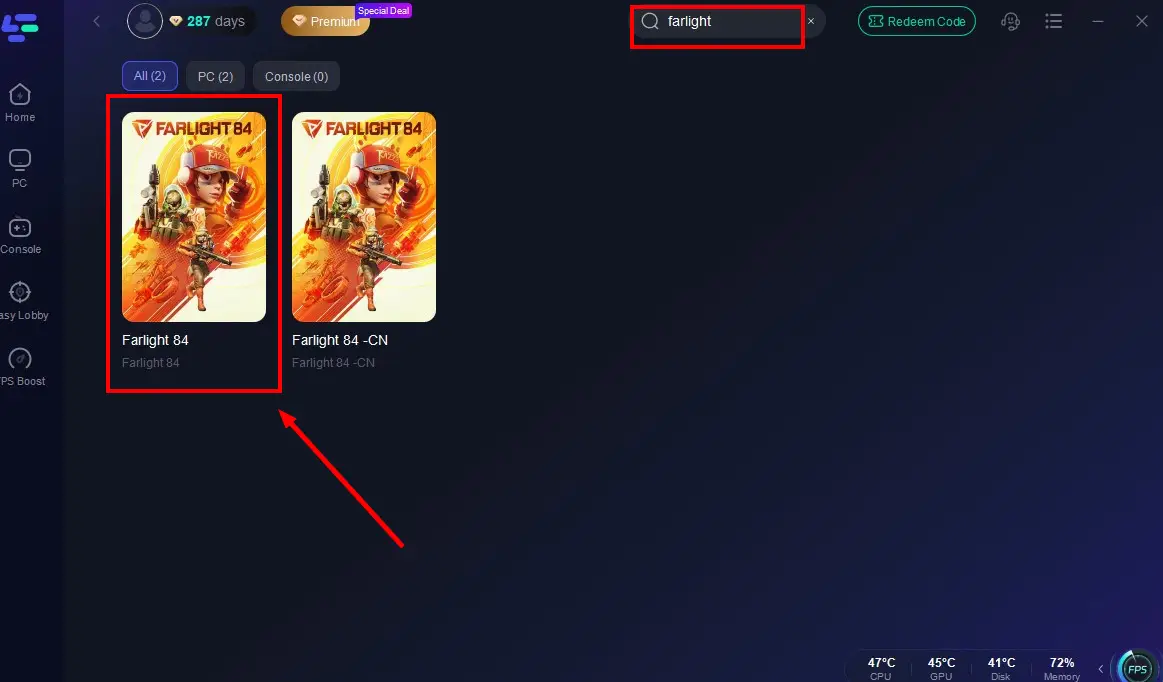 Search Farlight 84 in LaoFast